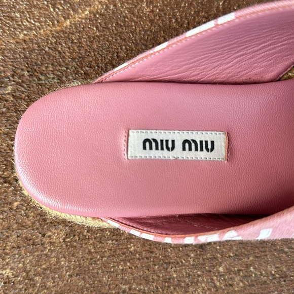 Miu Miu Platform Espadrilles - Picture 15 of 16